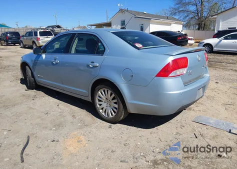 2010 Mercury Milan Hybrid from USA, damaged, VIN 3MEDM0L31AR610727